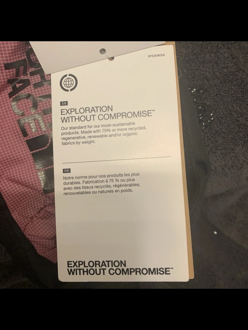 🎄🧑🎄 The North Face Bozer Hip Pack Red Violet Black Hiking Running Gym Beach NWT - Picture 11 of 12